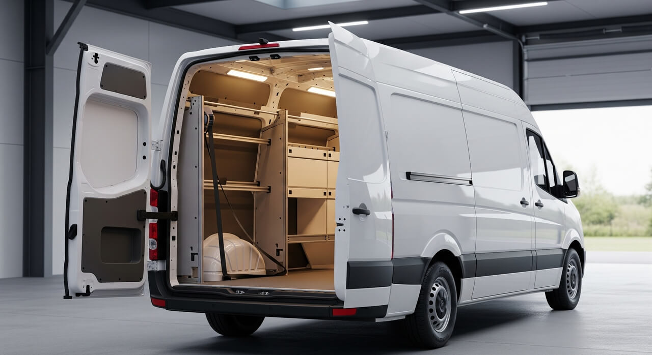 Equipped van for removals in the Latina area