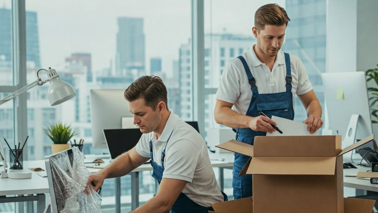 Office move in Caserta - Professional packing by Traslochi.Net