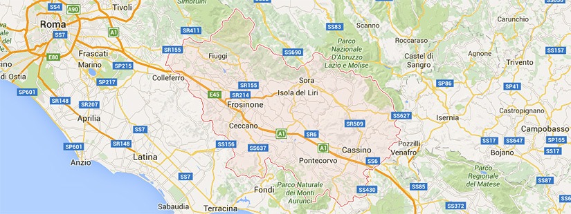 Moving services in Frosinone