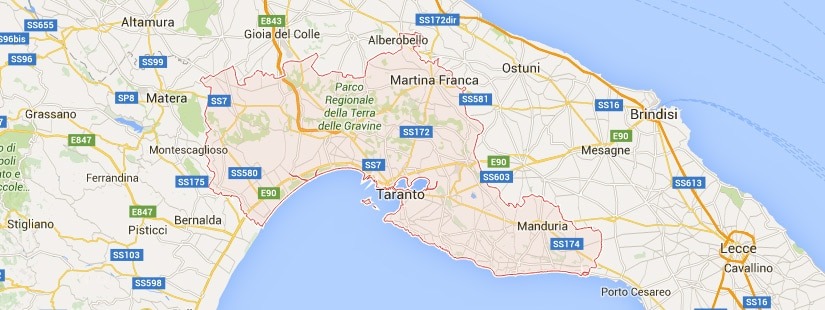 Moving services in Taranto