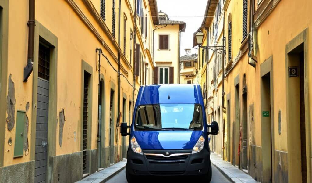 Trasloco nel centro storico di Firenze